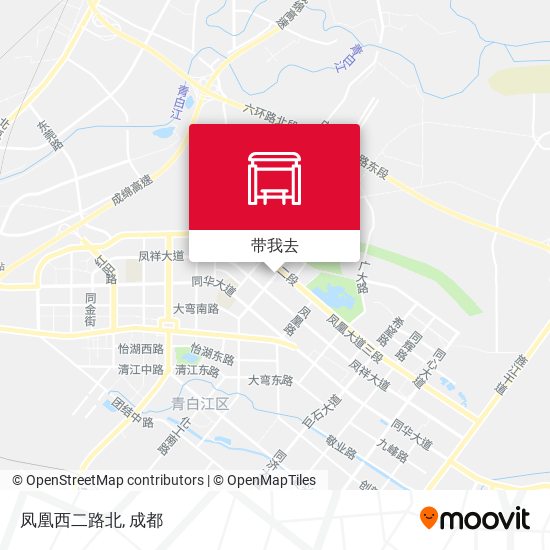 凤凰西二路北地图