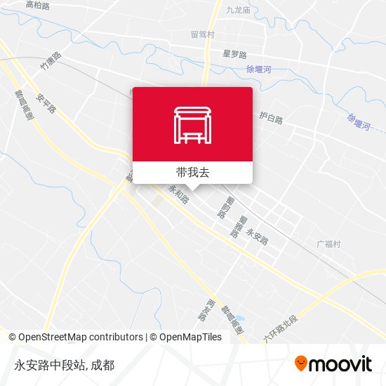 永安路中段站地图