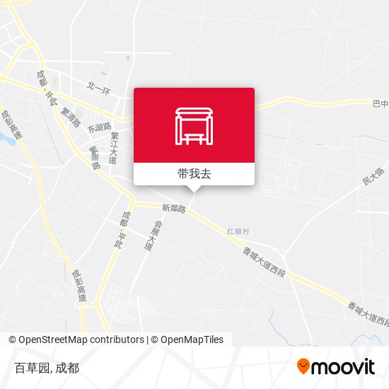 百草园地图