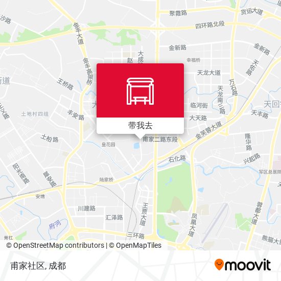 甫家社区地图