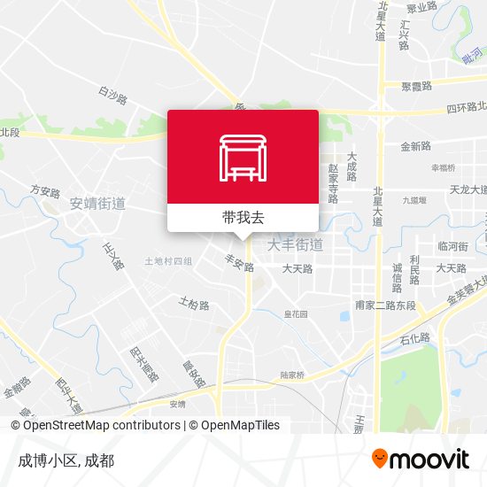 成博小区地图