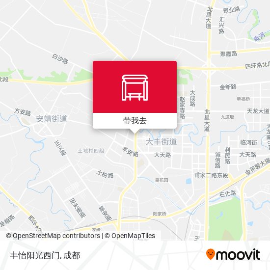 丰怡阳光西门地图