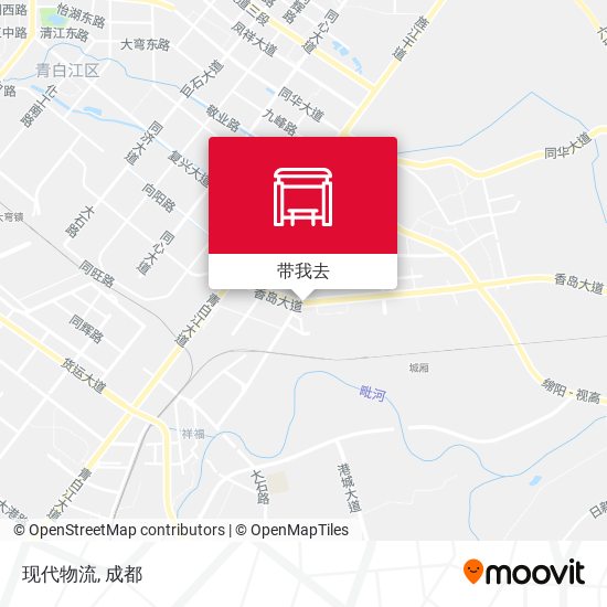 现代物流地图