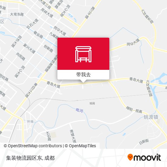 集装物流园区东地图