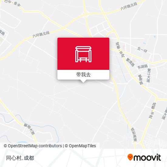 同心村地图