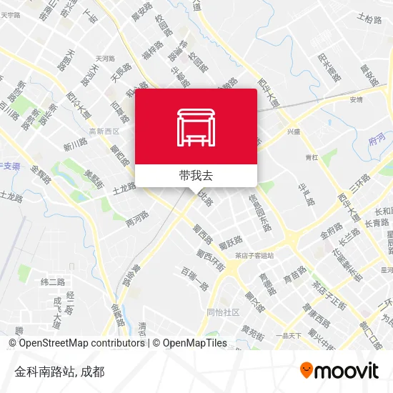 金科南路站地图