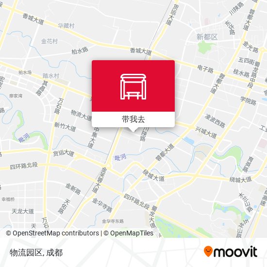 物流园区地图