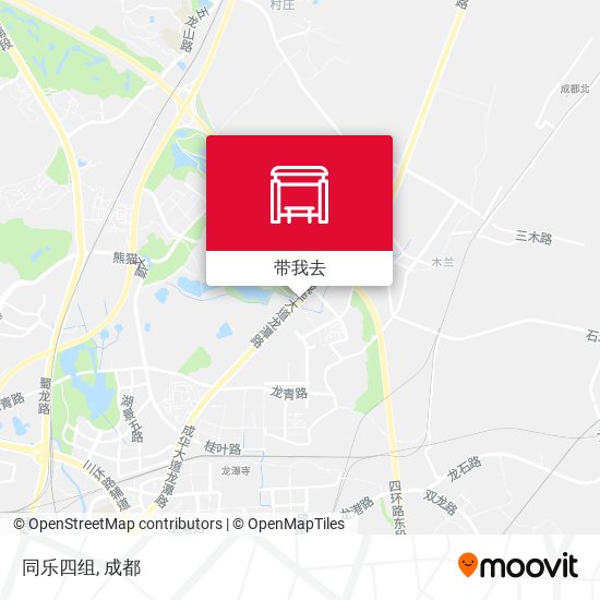同乐四组地图