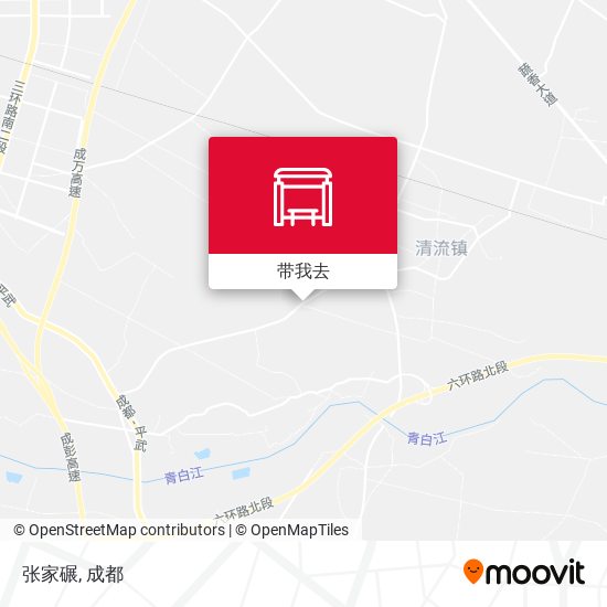 张家碾地图