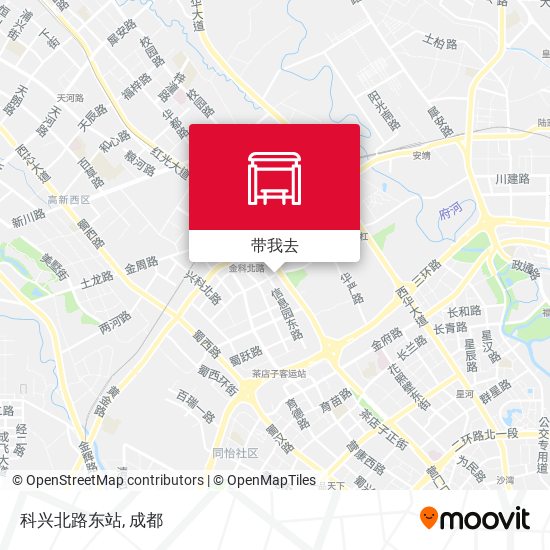 科兴北路东站地图