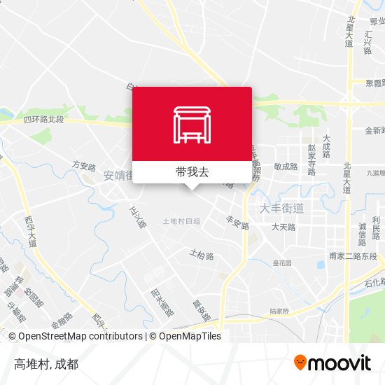 高堆村地图