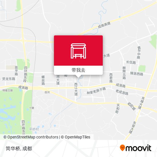 简华桥地图