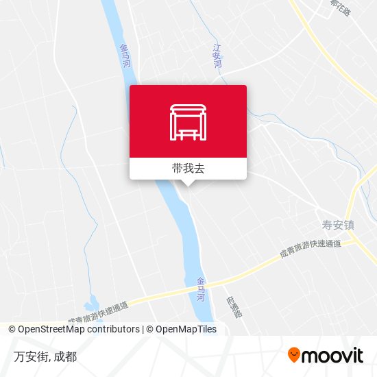 万安街地图