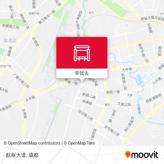 航枢大道地图