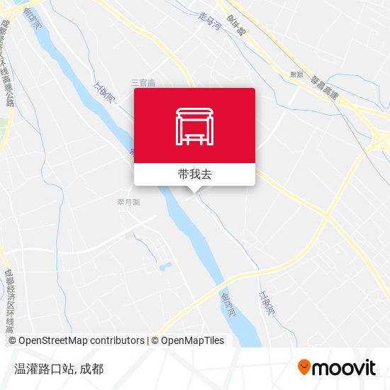 温灌路口站地图