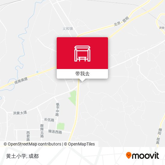 黄土小学地图