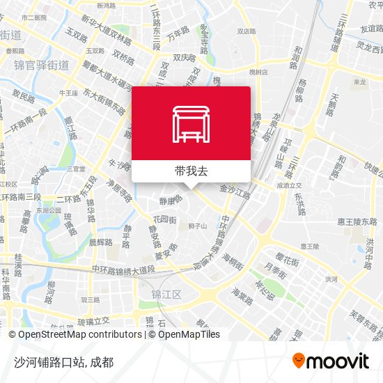 沙河铺路口站地图