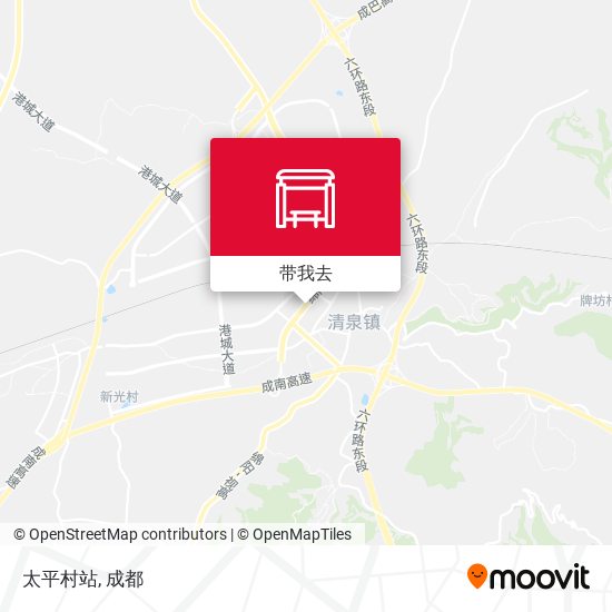 太平村站地图