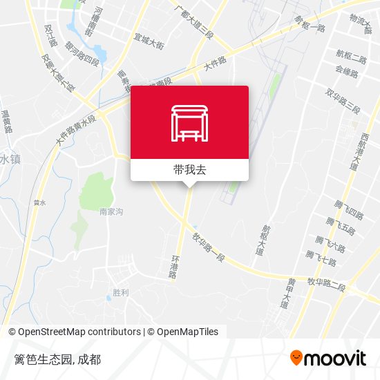 篱笆生态园地图