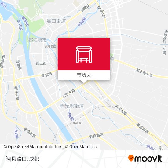翔凤路口地图