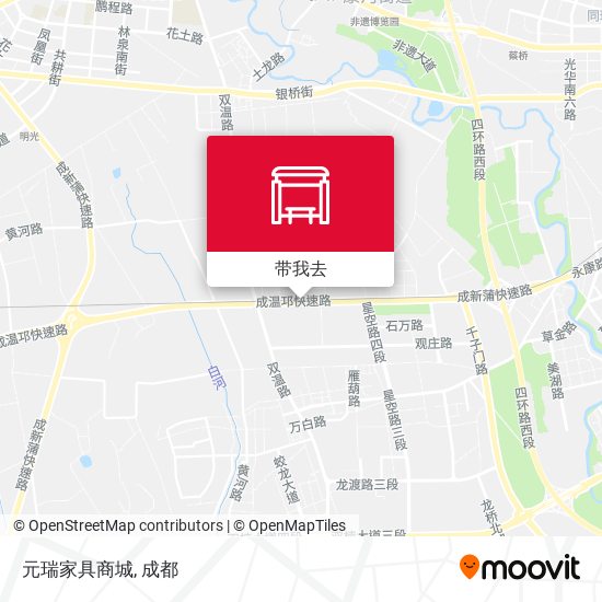 元瑞家具商城地图