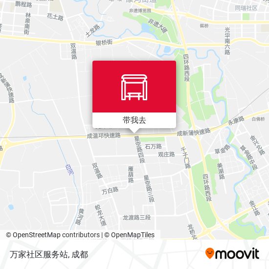 万家社区服务站地图