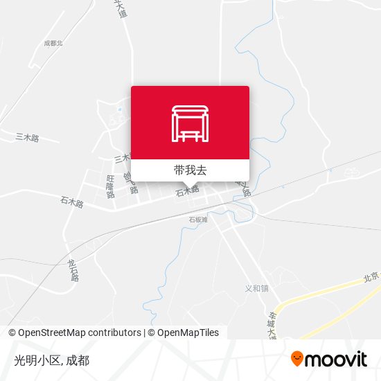光明小区地图