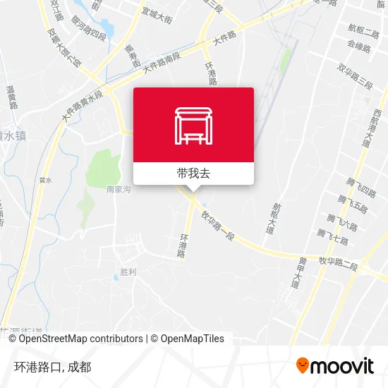 环港路口地图