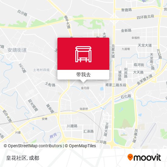皇花社区地图