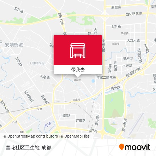皇花社区卫生站地图
