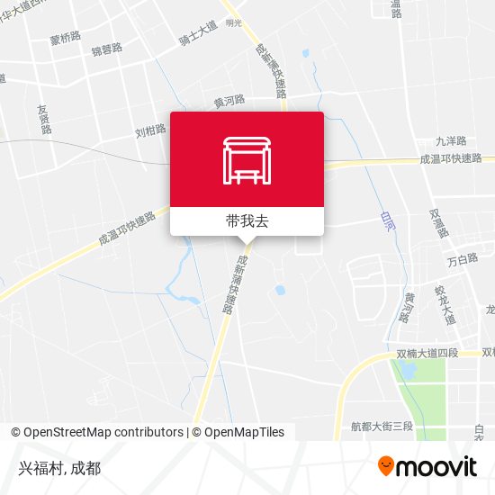 兴福村地图