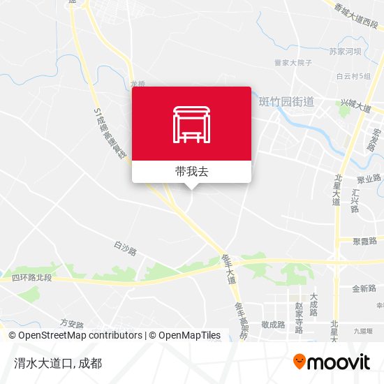 渭水大道口地图