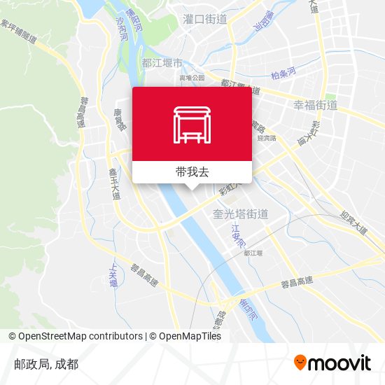 邮政局地图