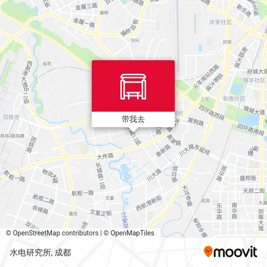 水电研究所地图