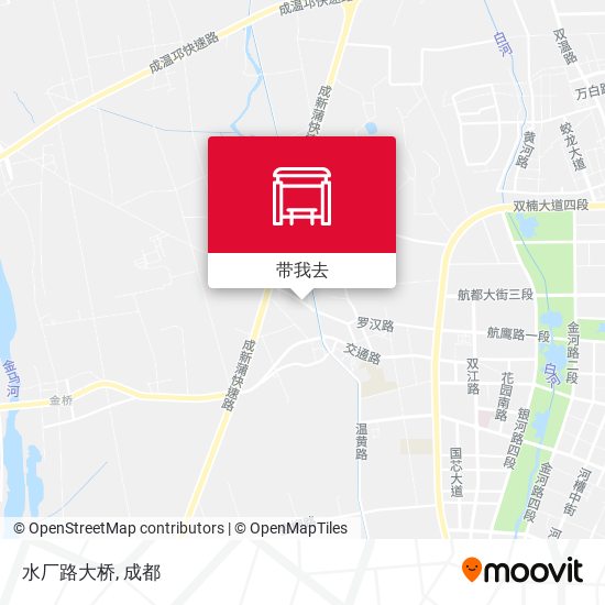 水厂路大桥地图