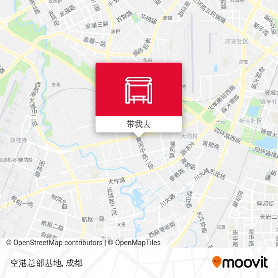 空港总部基地地图