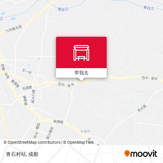 青石村站地图