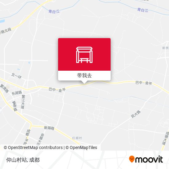 仰山村站地图