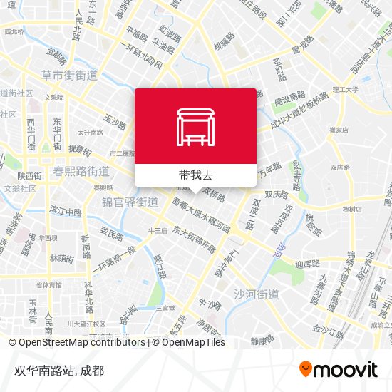 双华南路站地图