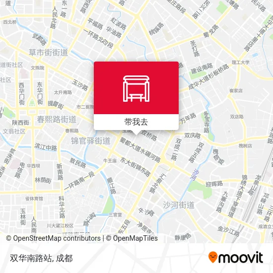 双华南路站地图