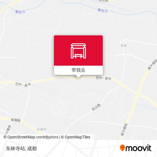 东林寺站地图