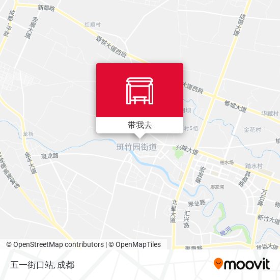 五一街口站地图