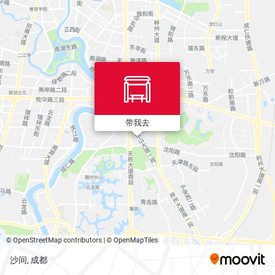 沙间地图