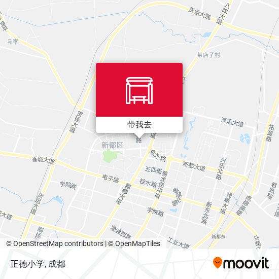 正德小学地图