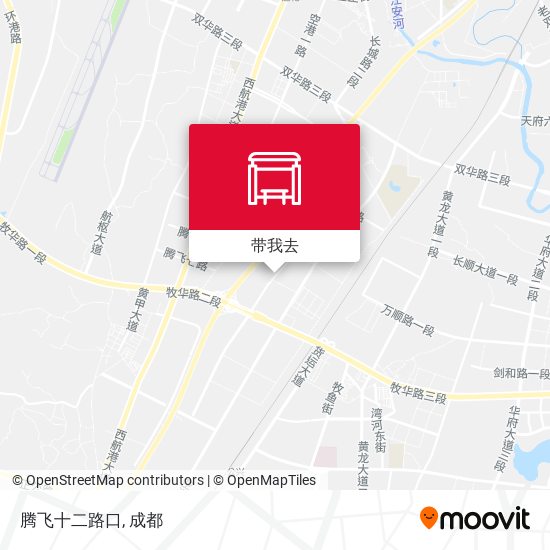 腾飞十二路口地图