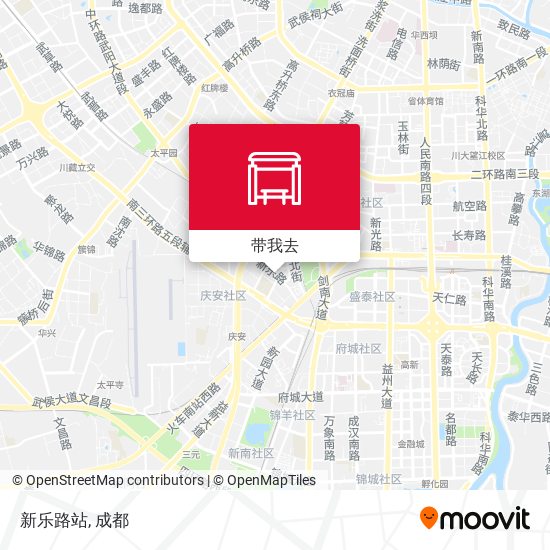 新乐路站地图