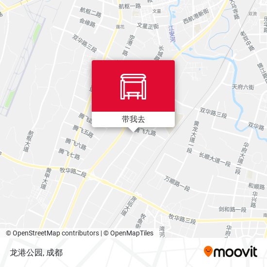 龙港公园地图