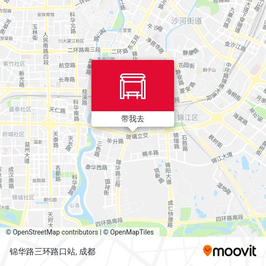 锦华路三环路口站地图