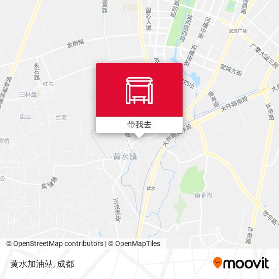 黄水加油站地图