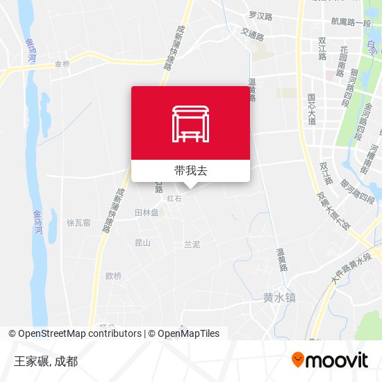 王家碾地图